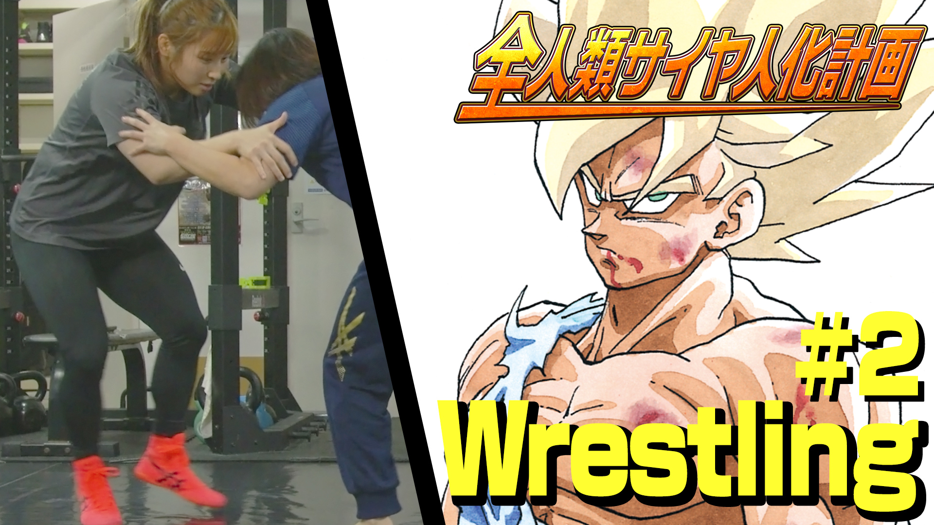 全人類サイヤ人化計画レスリング 土性選手 #2