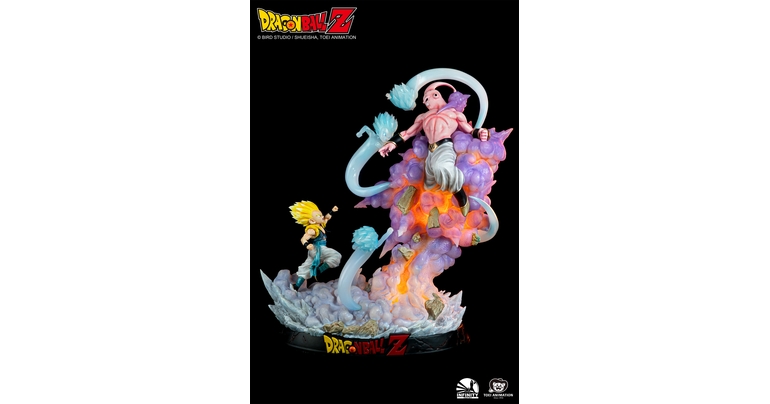 超サイヤ人ゴテンクス VS 魔人ブウのスタチューフィギュアが中国で登場!