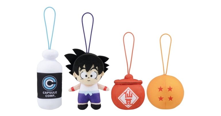 可愛らしいデフォルメデザインの「ぬいぐるみマスコット」が登場!