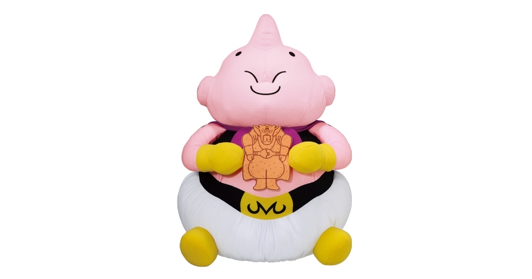 おすわりポーズが可愛らしい「めちゃでかぬいぐるみ~おすわり魔人ブウ~」が登場!
