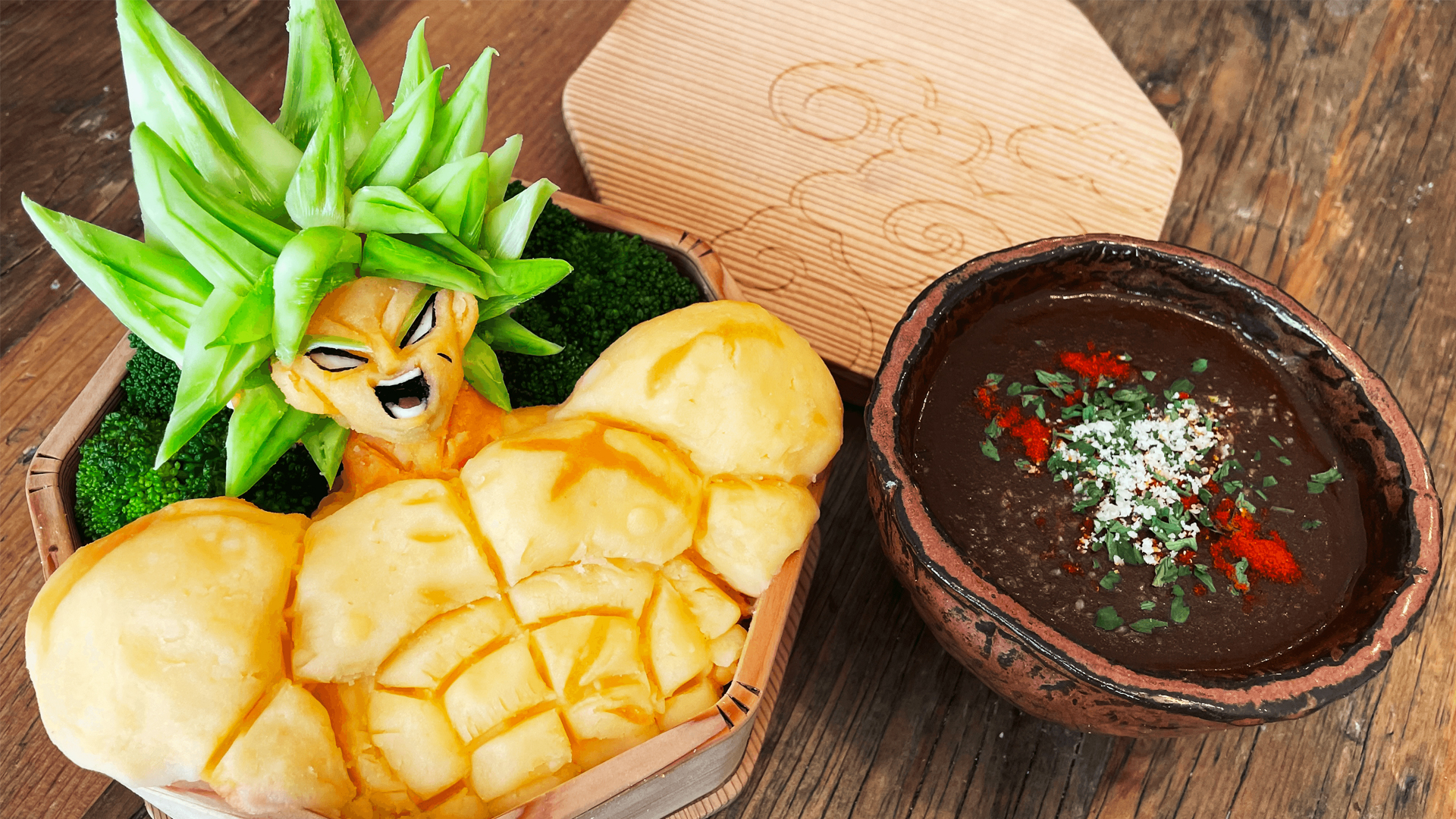 ドラゴンボール キャラ弁祭り あの名シーンを日本の食材で再現してみた 後編 公式 ドラゴンボールオフィシャルサイト ドラゴンボール キャラ弁祭り あの名シーンを日本の食材で再現してみた 後編 公式 ドラゴンボールオフィシャルサイト