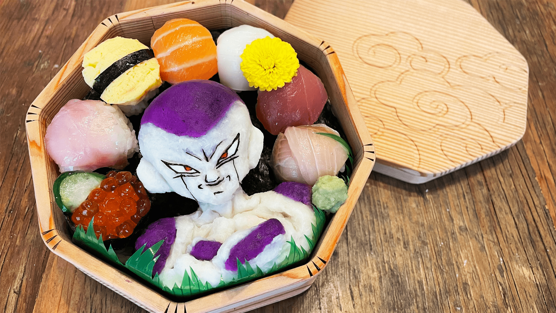 ドラゴンボール キャラ弁祭り あの名シーンを日本の食材で再現してみた 前篇 公式 ドラゴンボールオフィシャルサイト ドラゴンボール キャラ弁祭り あの名シーンを日本の食材で再現してみた 前篇 公式 ドラゴンボールオフィシャルサイト