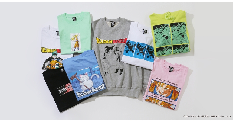 Billionaire Boys Club X Dragon Ball Zのコラボアパレルアイテムが1月2日 日 に発売 公式 ドラゴンボール オフィシャルサイト