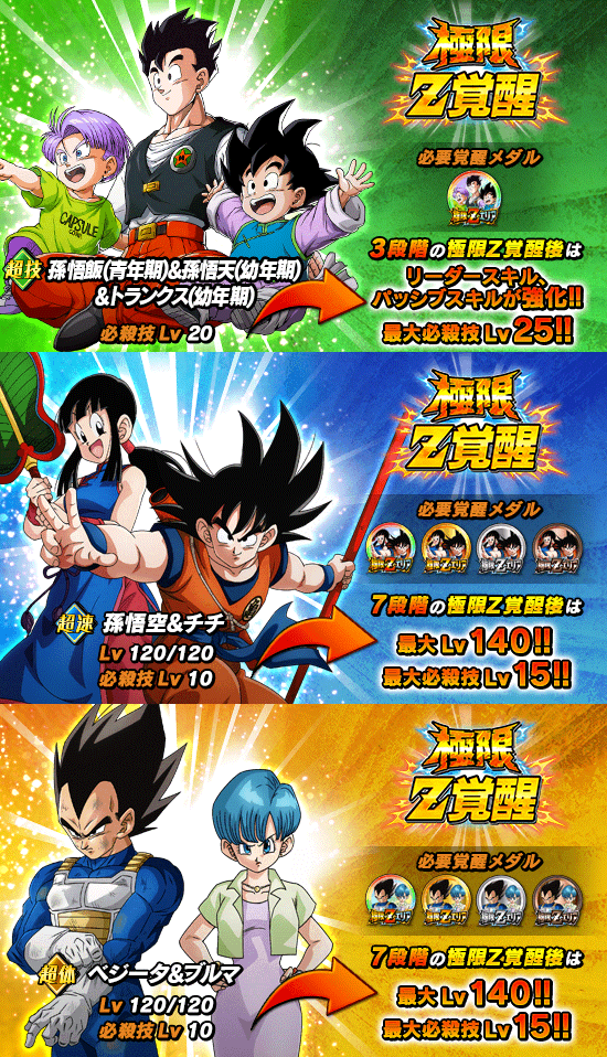 ドラゴンボールz ドッカンバトル で 無限大の究極バトル 7周年特大dokkan謝祭 第3弾が開催 公式 ドラゴンボールオフィシャルサイト ドラゴンボールz ドッカンバトル で 無限大の究極バトル 7周年特大dokkan謝祭 第3弾が開催 公式 ドラゴンボールオフィシャルサイト