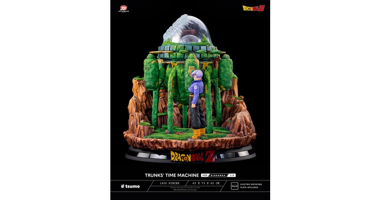 トランクスのスタチューフィギュア「TRUNKS’ TIME MACHINE」が登場!