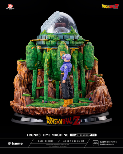 トランクスのスタチューフィギュア「TRUNKS' TIME MACHINE」が登場 