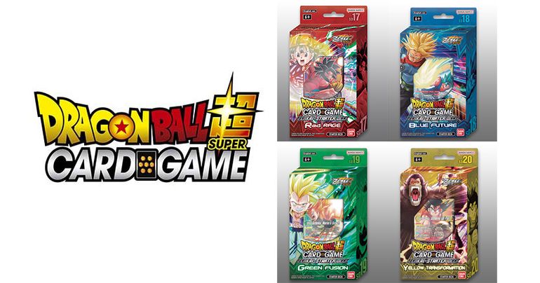 【海外情報】「DRAGON BALL SUPER CARD GAME」スターターデッキ4種同時発売！