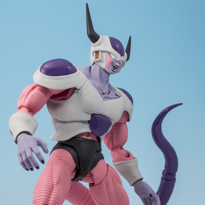 万代23年4月 魂限定 S.H.F 龙珠 弗利萨 第2形态 官博彩色试作品介绍&第3形态剪影