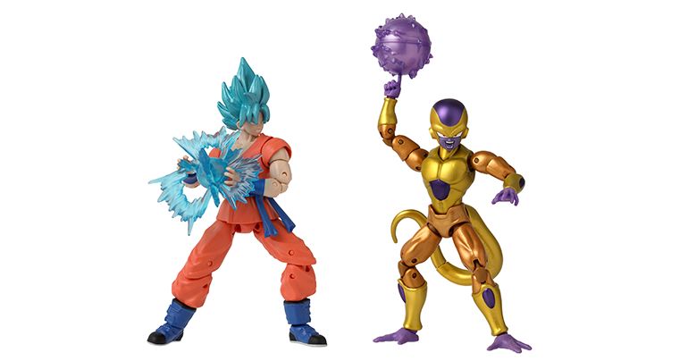 「Dragon Stars Series Battle Pack」 から超サイヤ人ブルー孫悟空とゴールデンフリーザの2体セットが登場!