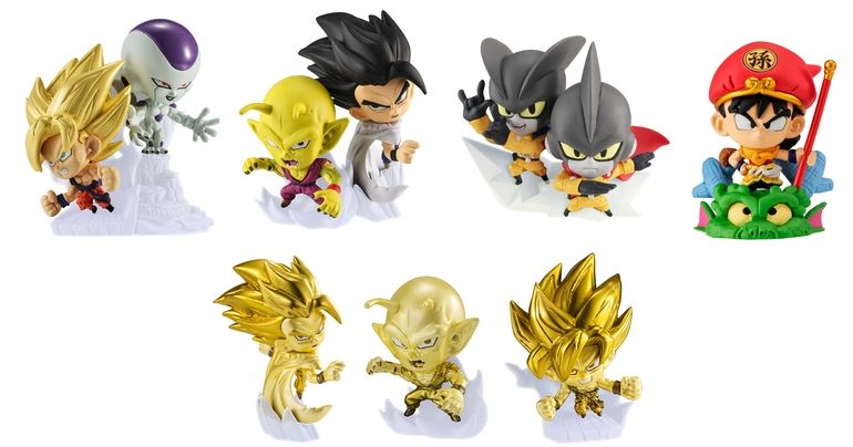 「ドラゴンボール超戦士フィギュア」第7弾が発売開始! 2体セットで飾っちゃおう!!