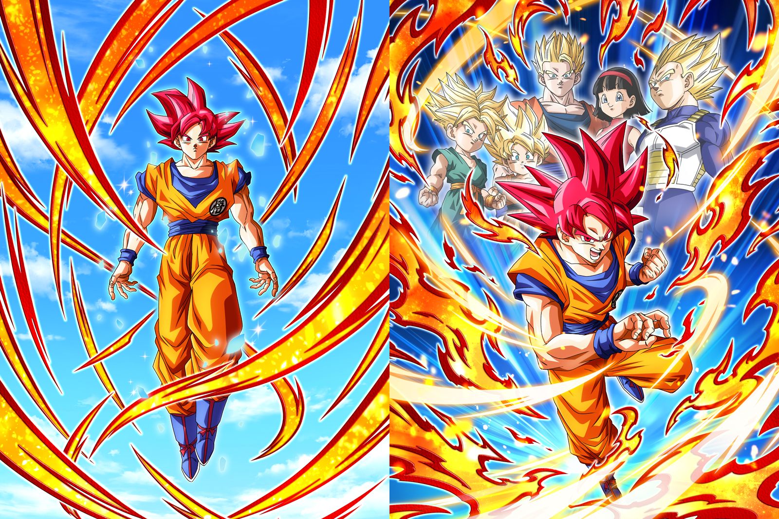 【サイヤの日】ドッカンバトルに「超サイヤ人ゴッド孫悟空」登場!細部までこだわり抜いた演出のポイントを紹介!!