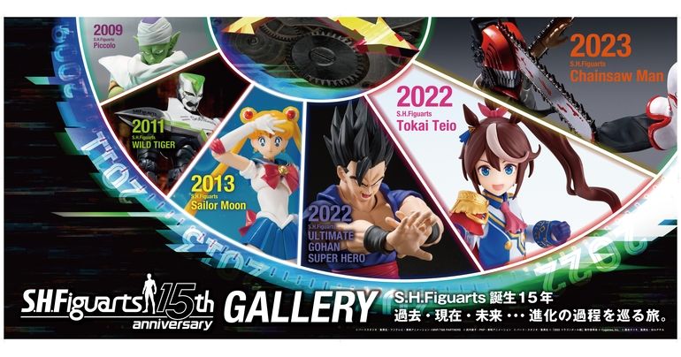 「S.H.Figuarts 15th GALLERY 〜PART2〜」開催中!新作の展示をレポート!!