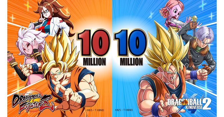 「ドラゴンボール ファイターズ」「ドラゴンボール ゼノバース2」累計出荷本数1,000万本突破記念キャンペーンを開催!!