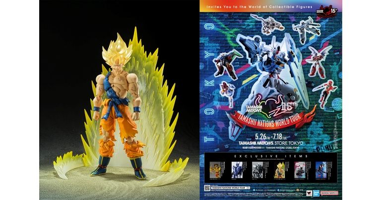 「TAMASHII NATIONS WORLD TOUR - TOKYO」開催中!ドラゴンボールの展示をレポート!!