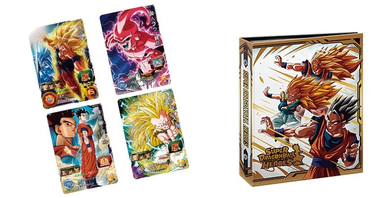 「スーパードラゴンボールヒーローズ オフィシャル4ポケットバインダーセット-魔人ブウ編-」が発売開始!!