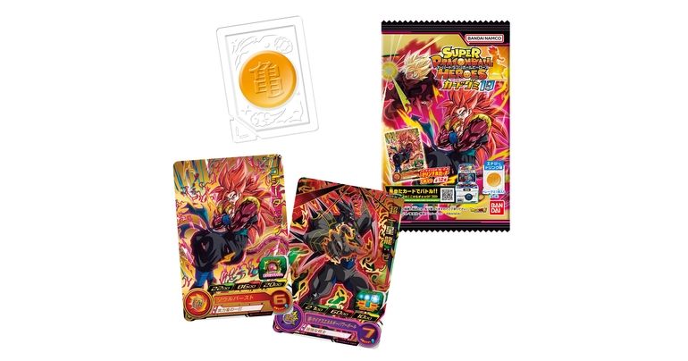 「スーパードラゴンボールヒーローズカードグミ19」発売開始!!