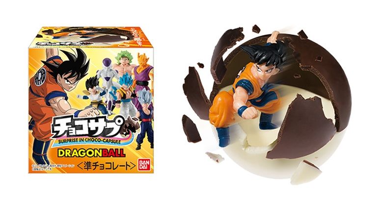 「チョコサプ ドラゴンボール」が発売開始!チョコの中から戦士が出現する驚きの新シリーズが登場!!