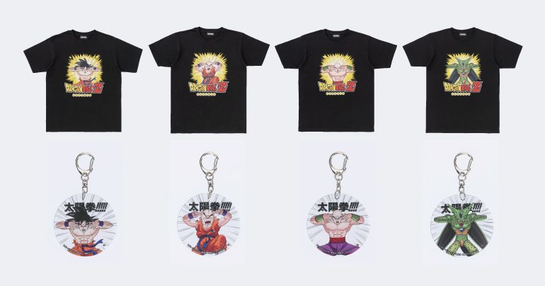 『ドラゴンボールZ』太陽拳!!!!! 反射Tシャツ / リフレクターキーホルダーが登場!