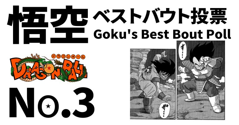 【No.3】「悟空の日」記念企画「悟空ベストバウト投票」!【第23回天下一武道会~第28回天下一武道会】