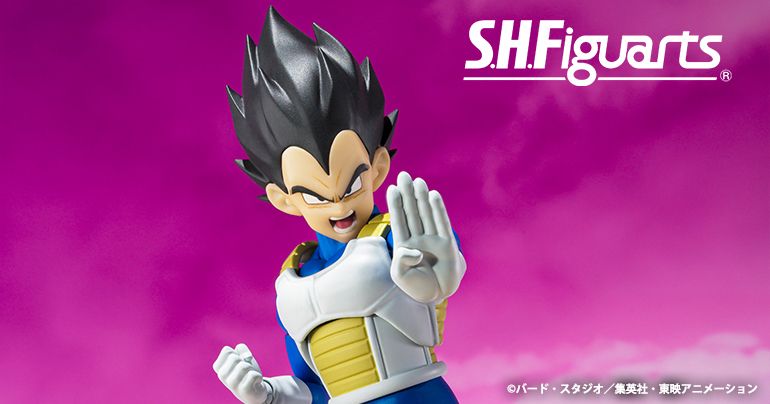 『ドラゴンボールDAIMA』より「ベジータ」がS.H.Figuartsに登場