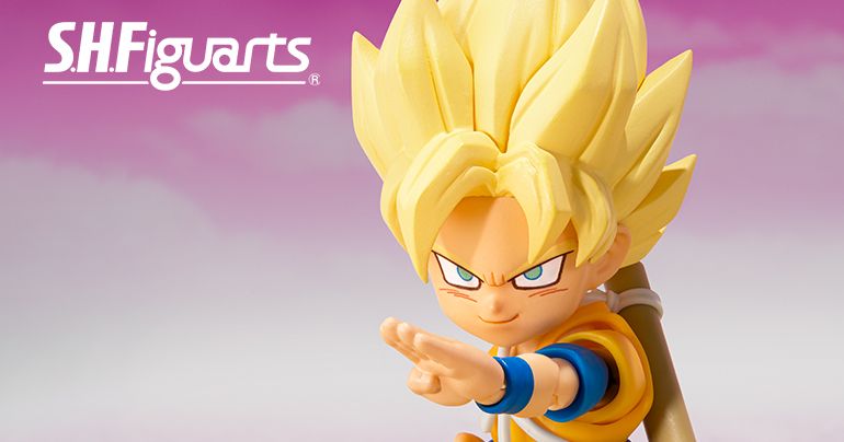 『ドラゴンボールDAIMA』より「スーパーサイヤ人孫悟空(ミニ)」がS.H.Figuartsに登場!