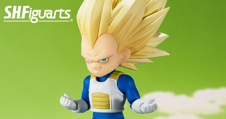 S.H.Figuartsスーパーサイヤ人3ベジータ(ミニ)-DAIMA-が商品化決定!