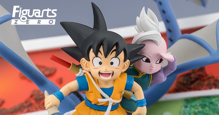 『ドラゴンボールDAIMA』より「孫悟空（ミニ）＆界王神（ミニ）-ようこそ、大冒険へ!!-」がフィギュアーツZEROに登場！