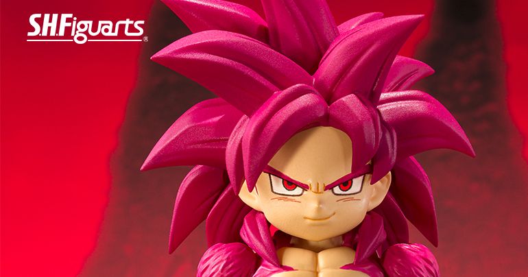 S.H.Figuartsスーパーサイヤ人4孫悟空(ミニ)-DAIMA-が商品化決定!