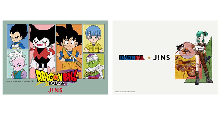 JINSより「ドラゴンボールDAIMA モデル」「ドラゴンボール モデル」コラボレーションメガネが発売決定！