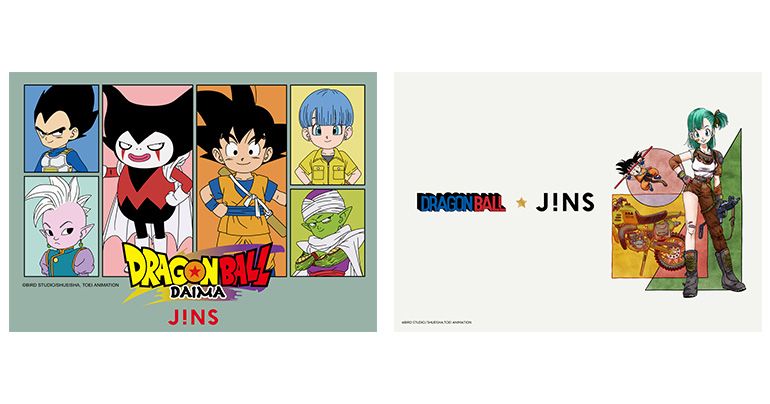 JINSより「ドラゴンボールDAIMA モデル」「ドラゴンボール モデル」コラボレーションメガネが発売決定!