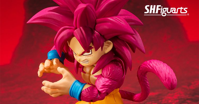 「スーパーサイヤ人４孫悟空(ミニ)-DAIMA-」がS.H.Figuartsに登場！