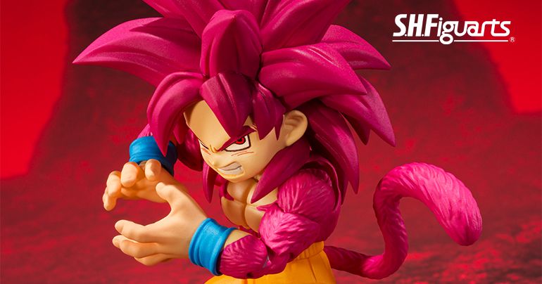 「スーパーサイヤ人4孫悟空(ミニ)-DAIMA-」がS.H.Figuartsに登場!