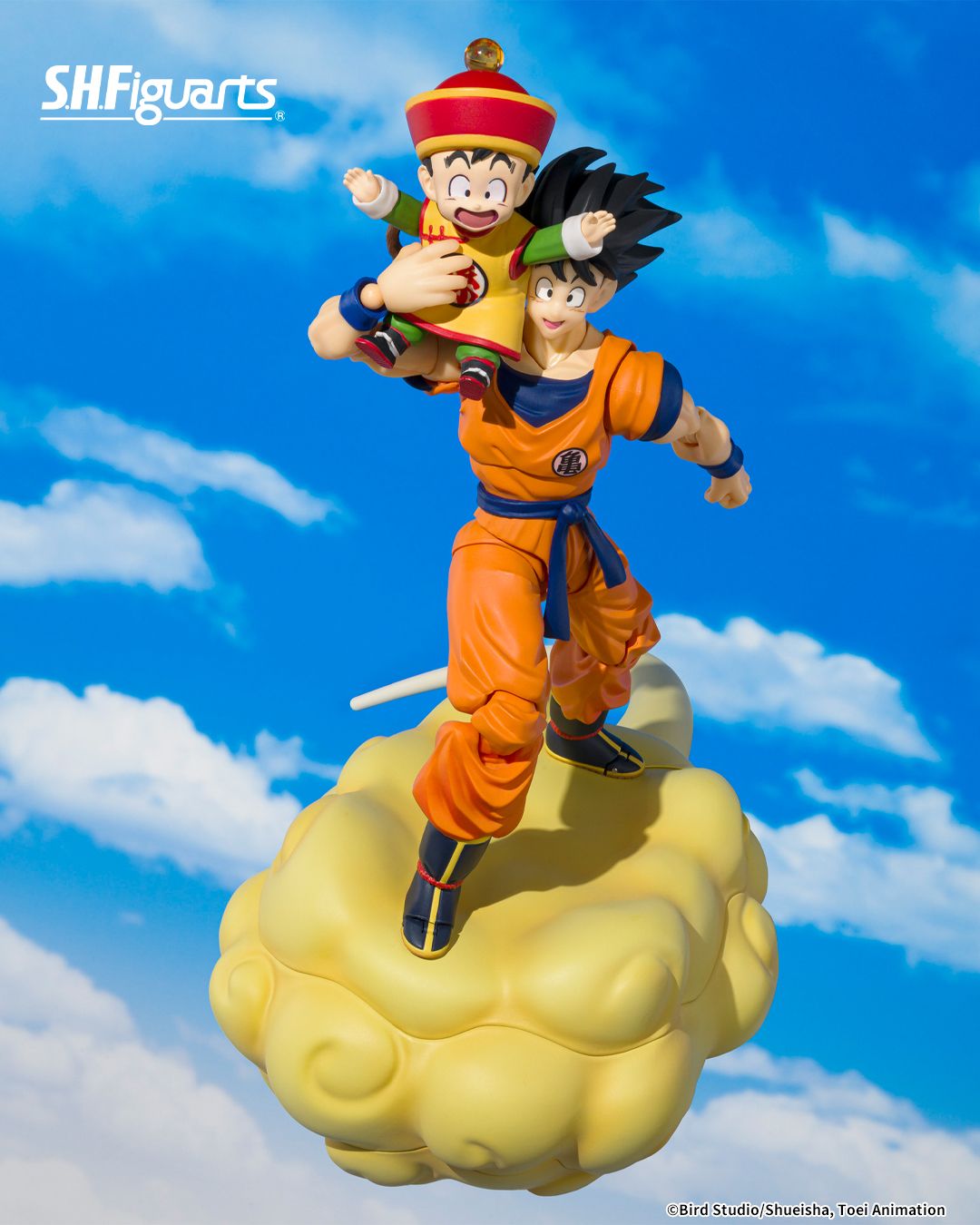 「孫悟空&孫悟飯-幼年期-&筋斗雲」がS.H.Figuartsに登場!