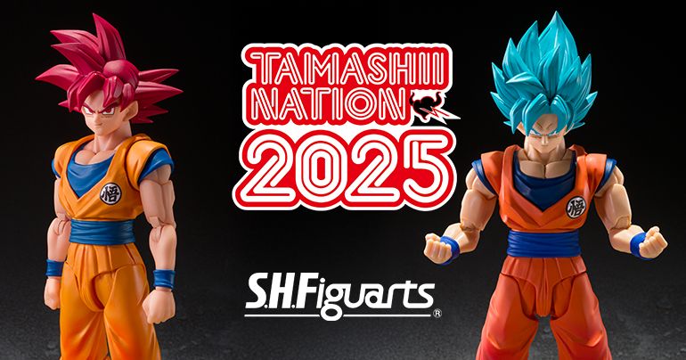 S.H.Figuartsより「孫悟空」2商品を商品化決定!11/14(金)~11/16(日)に秋葉原で開催の「TAMASHII NATION 2025」にて初展示!