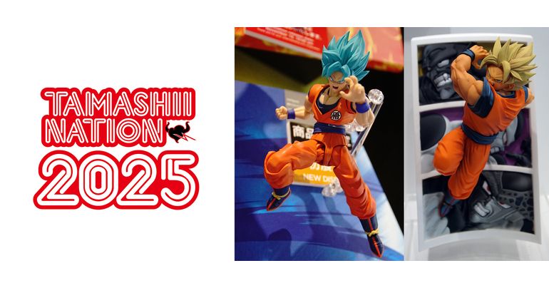 「TAMASHII NATION 2025」が11/14~11/16に開催!!注目展示&フィギュアをレポート!!