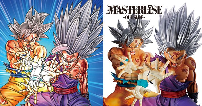 「Vジャンプ2月特大号」の応募者全員大サービスに「MASTERLISE -OUTSIDE-」最強の親子かめはめ波フィギュアが登場!!