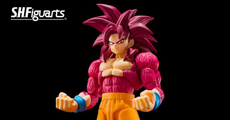 TVアニメ『ドラゴンボールDAIMA』より「スーパーサイヤ人4孫悟空-DAIMA-」がS.H.Figuartsに登場！