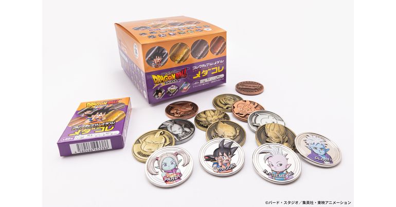集めて楽しいコレクティブルメダル“メダコレ”に『ドラゴンボールDAIMA』が登場!