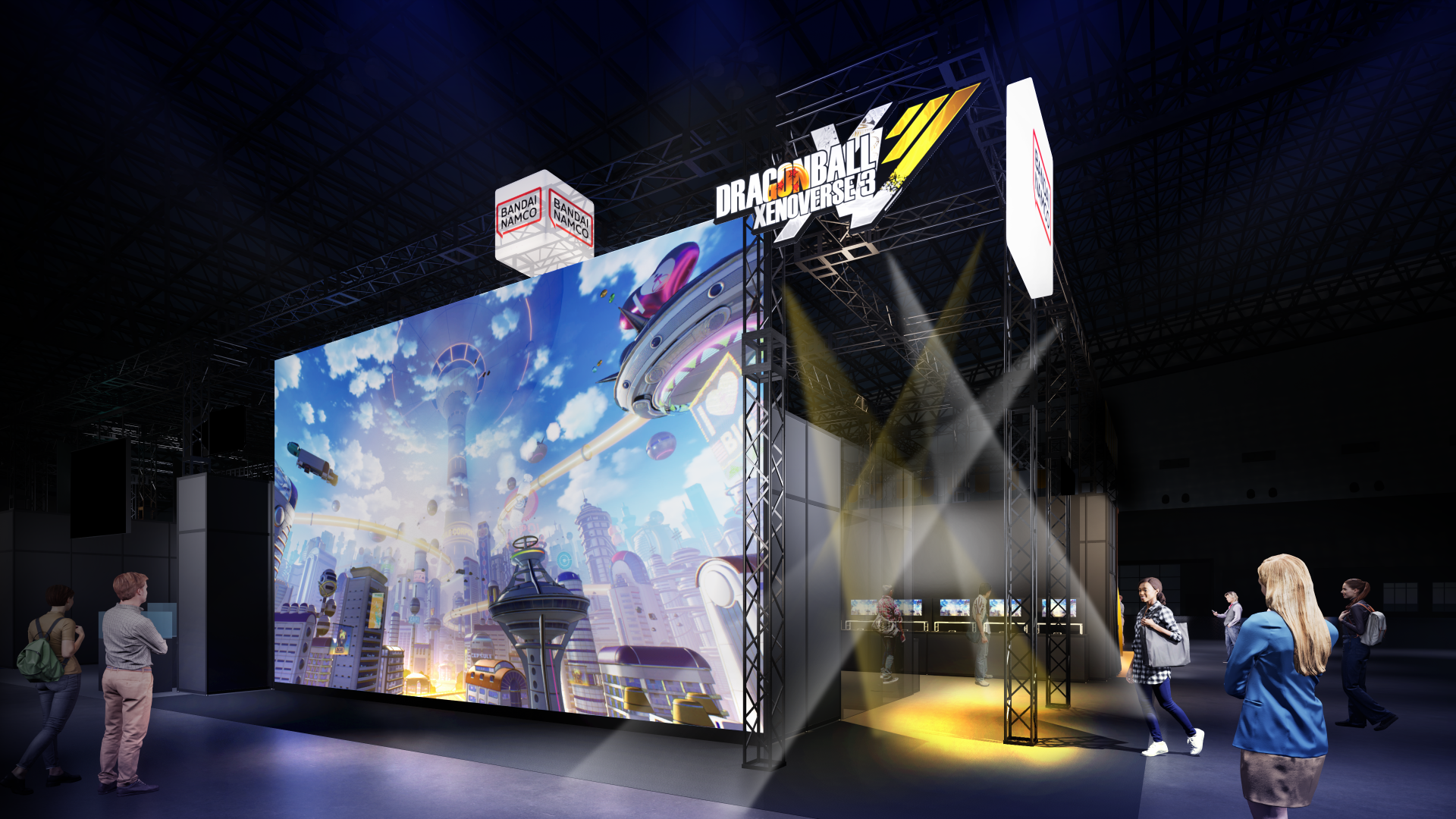Visuel officiel du stand Dragon Ball Xenoverse 3 au Tokyo Game Show 2026