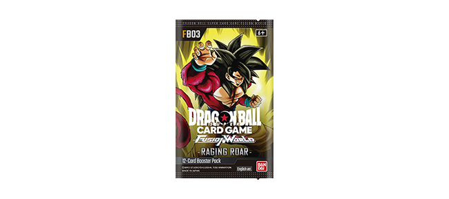 DRAGON BALL SUPER CARD GAME FUSION WORLD BOOSTER PACK  <br>-RAGING ROAR- [FB03]